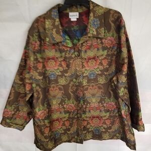 BonWorth Tapestry Style Fabric Jacket XL